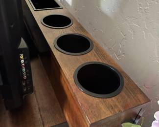 Pottery Barn Beverage holder for top of beverage center