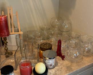 Candles and candle holders