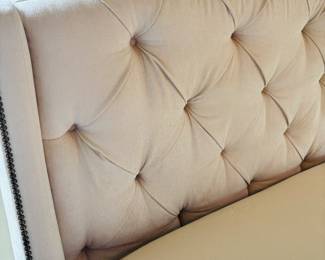 Details of king size headboard
