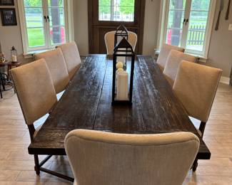 Restoration Hardware dining table