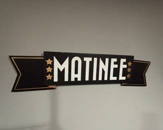 Movie theatre wall decor