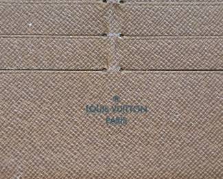 Louis Vuitton inside of wallet