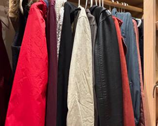 Coats and Jackets by Burberry, Leather Coats, L.L. Bean, London Fog, NFL Green Bay Packers , Nike, Patagonia, Ralph Lauren, Tommy Hilfiger