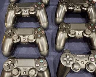 Game controllers PlayStation 4 Dual Shock wireless controllers