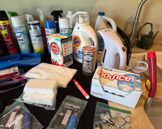 Cleaning supplies