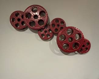 Movie theatre wall decor