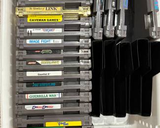 Nintendo Entertainment Systems game cartridges