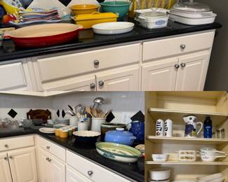 Tons of Quality Kitchen Serving Pieces