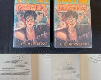 Harry Potter Hardback Books 1st Edition