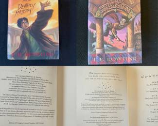 Harry Potter Hardback Books 1st Edition