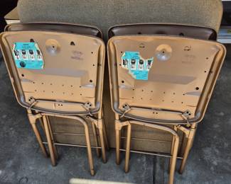 Much household. 5 pcs. matching "Cosco" folding table set