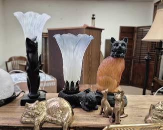 Other various cat lamps