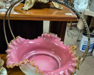 ca. early 1900's  Brides Basket