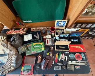 BELT BUCKLE SOLD,RED CUP SOLD,PEN HOLDER SOLD