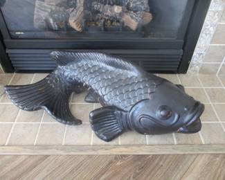 Large Ceramic Koy Fish