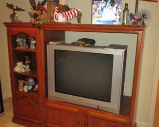 Oak TV Stand