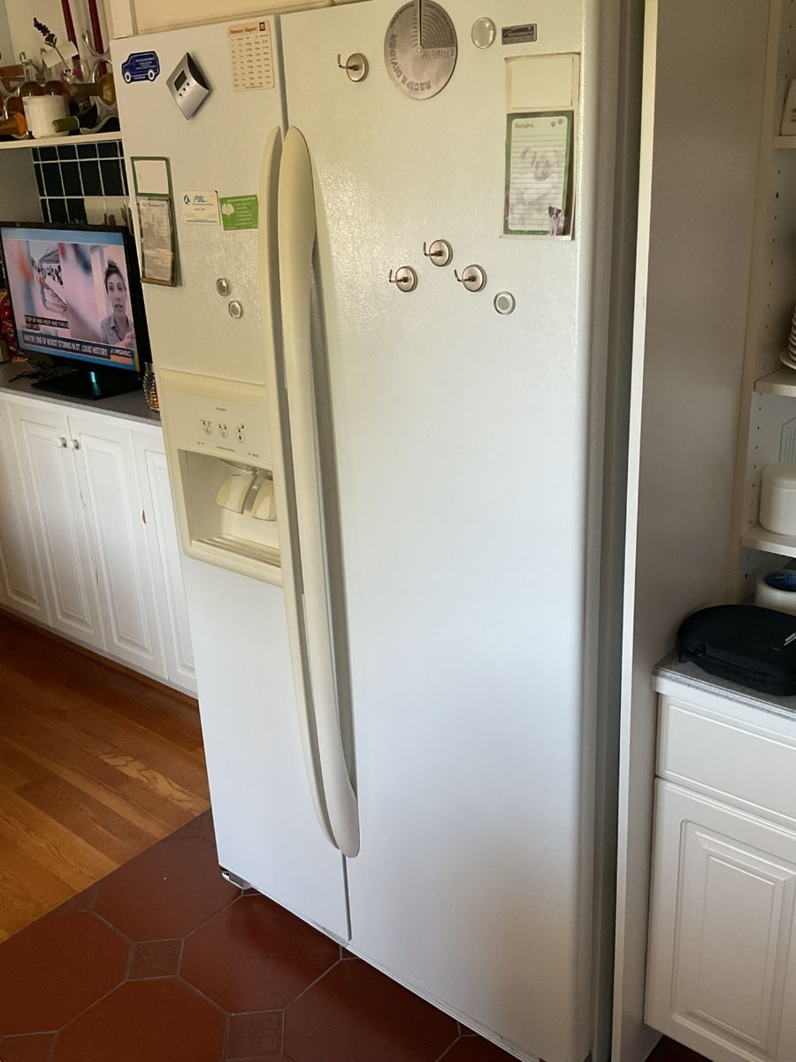 Refrigerator by Kenmore .