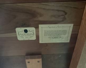 Stickley tag