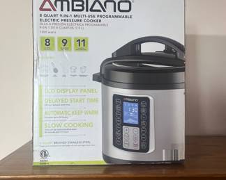 New in box cooker