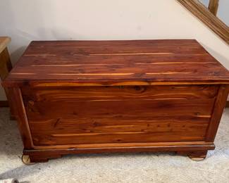 Vintage cedar chest