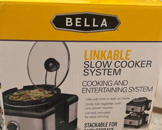 2, Bella Linkable slow cooker system