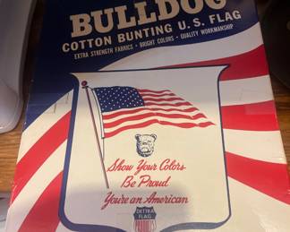 Bulldog USA cotton 🇺🇸 American Flag