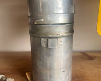 Coleman WW2 duel fuel camp stove Model # 530 with funnel and case