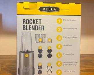 New in box rocket blender