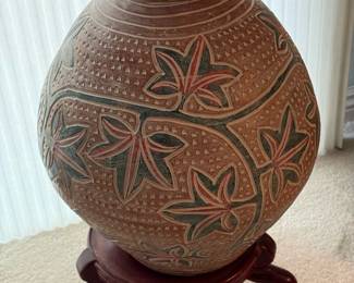 Red Clay Pottery Vase