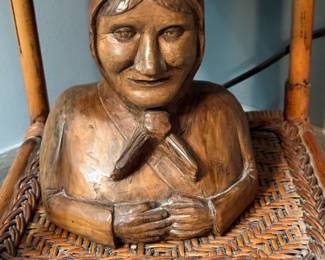 Hand Carved Wood Sculpture