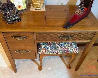 Vintage Sewing Cabinet / Desk