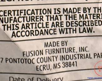 Fusion Furniture Sofa