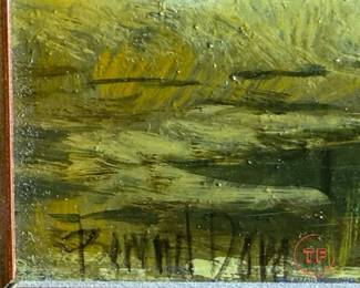 Original Oil on Board Paintings by BEREND DAM