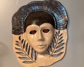 Pottery Wall Mask by BOBBIE BREWER