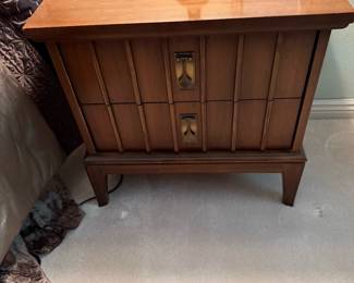 DIXIE Mid Century Modern Walnut Nightstand