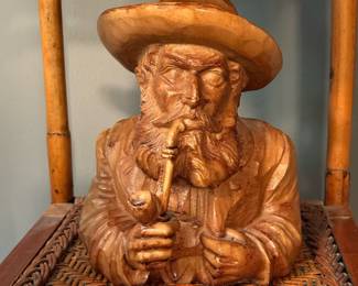 Hand Carved Wood Sculpture