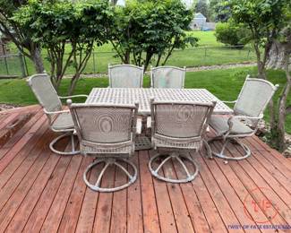 Cast Aluminum Patio Set