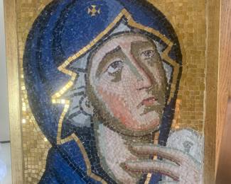 Mosaic of Virgin Mary 