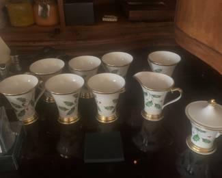 Lenox Nouveau holiday gold plated 