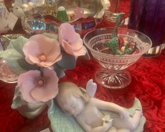 Lladro of little girl angel 