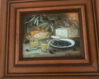 Oil painting from Europe 