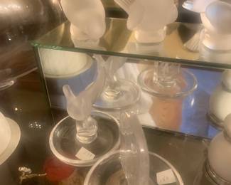 Lalique ring holders
