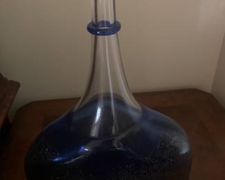 Kosta Boda very large bottle