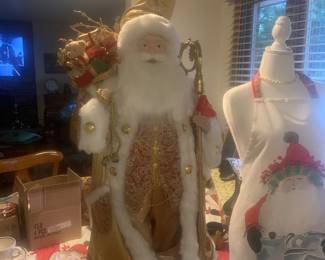 Santa, 4 feet tall, new