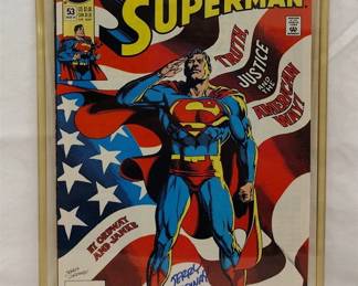 JERRY ORDWAY 1991 SUPERMAN NO 53 COMIC. 750/5000