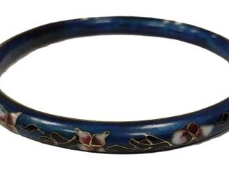 CHINESE CLOISONNE' BANGLE