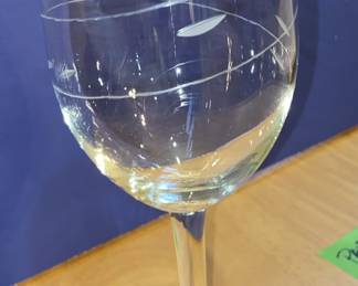 Vintage Etched Crystal glassware