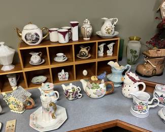 TEAPOT AND PITCHER COLLECTION (EACH SOLD SEPARATELY)