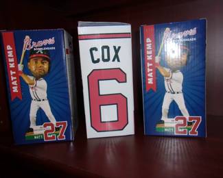 Vintage ATLANTA BRAVES Bobbleheads