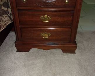 Matching Mahogany Night Stand